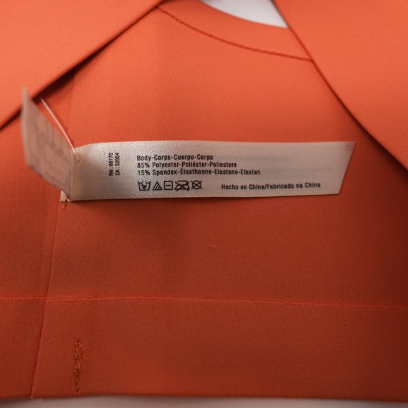 Free People Amber Halter Grapefruit Bralette XS - Picture 9 of 13